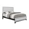 Global Furniture Usa Rustic Transitional Foil Kate White Full Bed 3004 - alternate 2